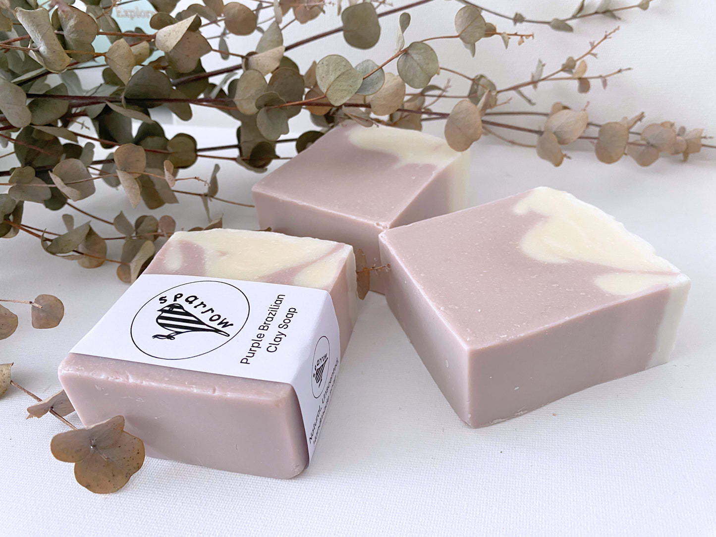 Purple Brazilian Clay Soap