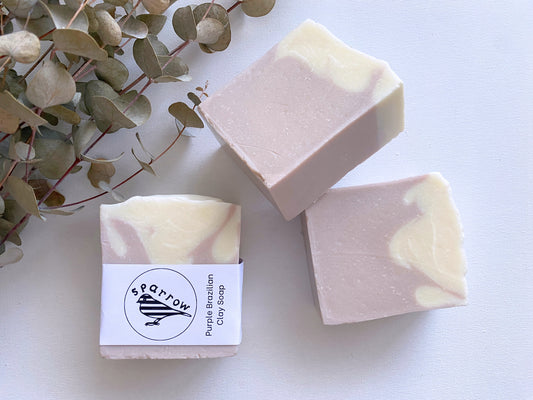 Purple Brazilian Clay Soap